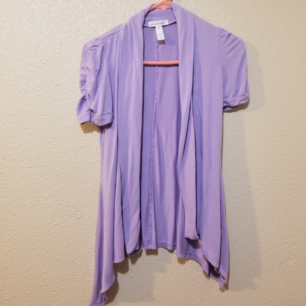 Open front cardigan